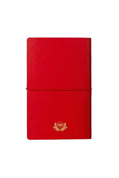 Ece Ajanda Ece-Yeni Akçay Red Striped Daily 12X18 2026