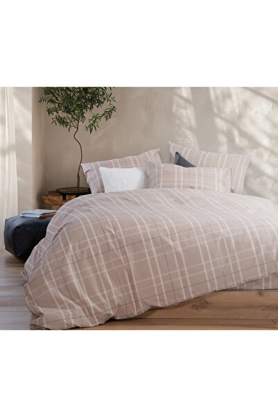 Nef Nef Homeware Highlar duvet cover set 240x230 with 2 pillowcases 52x72 Olive