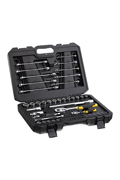 FiSKARS Stanley STMT82832-1 Socket set 1/4"+1/2"+ keys - 41 pieces