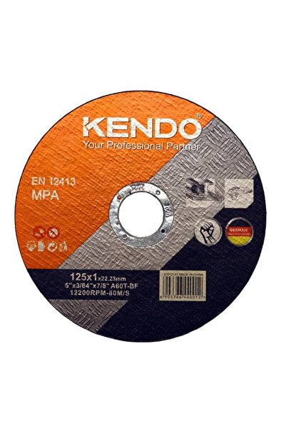 Kendo Disc de taiere pentru otel si metal cu un diametru de 125 mm si o grosi...