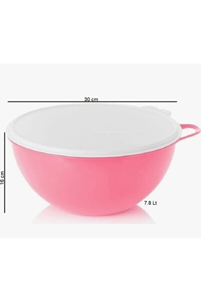 Tupperware Miksim 7.8 Lt / Powdered Pink Dough - Yogurt Fermentation Storage Container / Powdered Pink