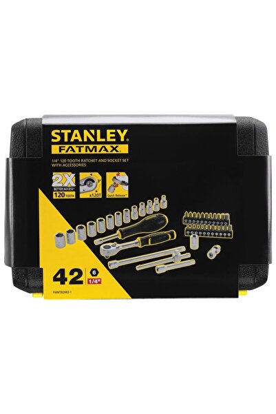 FiSKARS Stanley FMMT82683-1 Set tubulare FM 1/4" - 42 piese
