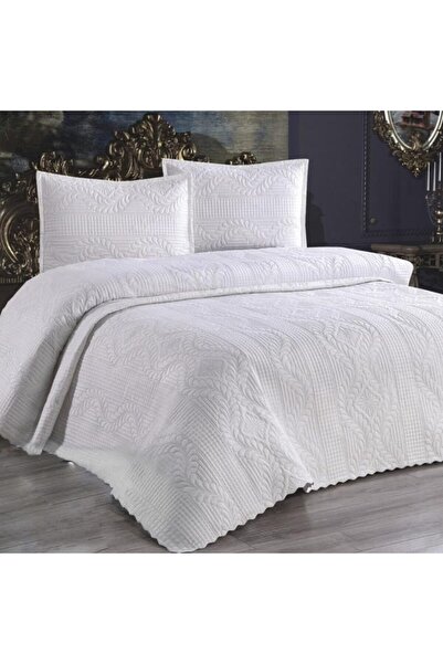 Asir Sena double bed cover set 230x250 cm + 2 pillowcases 60x80 cm – Cream