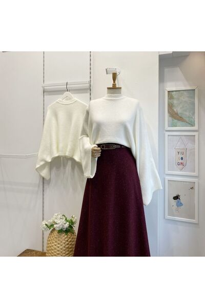 Faya Boutique Ekru Oversize Rosella Kazak