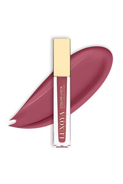 LUXOYA makeup Matte transfer-resistant liquid lipstick COLOR LOCK 08, 4.5ml