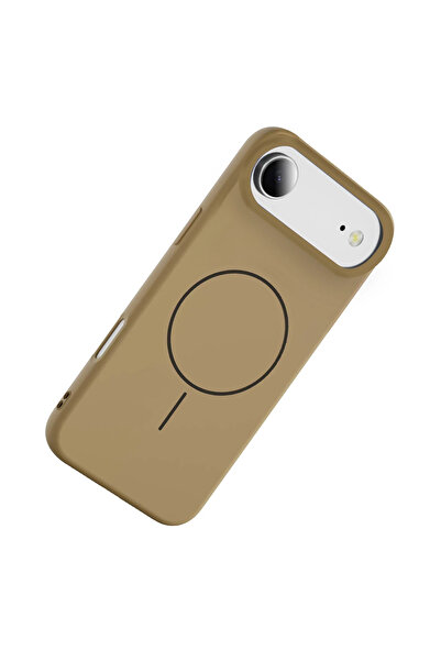 Fuchsia Apple iPhone 17 Air Jully Magsafe Cover - Desert Titanium