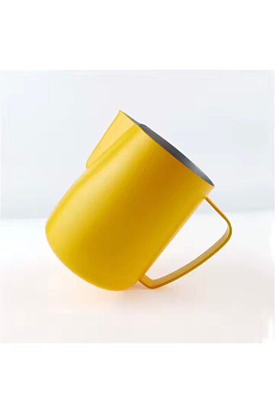 cc bin shihon 600ml milk pitcher for preparing coffee, lattes, and cappuccinos. Coffee milk frother. Stainless steel.