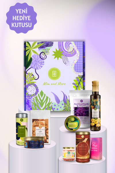 Mim and More Mim Favourites Hediye Kutusu | Saf Matcha – Toffee Nut Kahve – A...