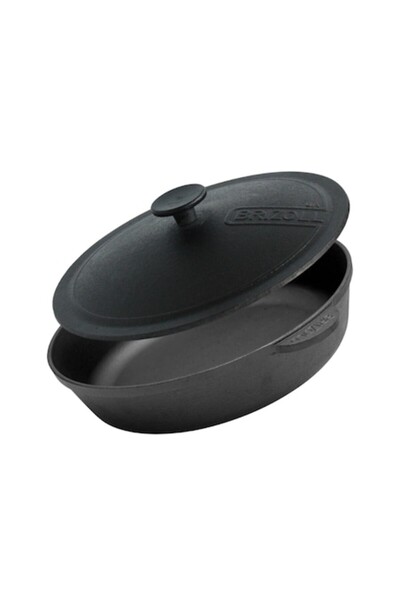 Brizoll Tigaie din fontă cu capac 300x60 mm "Monolith"