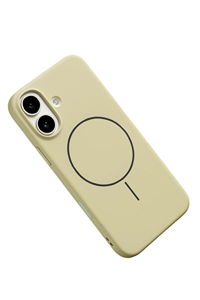 Fuchsia Apple iPhone 17 Jully Magsafe Cover - Beige