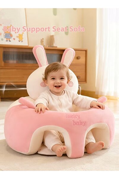 Generic Baby Sitting Support Seat Learning Sitting Chair Cartoon Baby Sofa Floor Seat PP Cotton Filling
