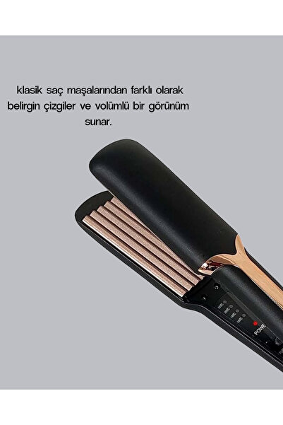 shopwave Tost Model Curling Iron 220 ° C Fast Heating