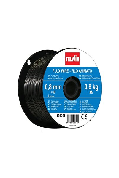 Telwin Sarma sudura cu flux 0.8 mm rola 0.8 kg - pentru sudura fara gaz