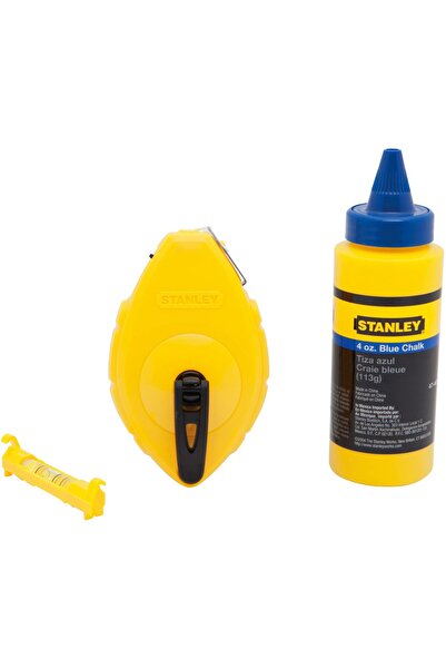 FiSKARS Stanley 0-47-443 Set sfoara de trasat opp din plastic abs 30m, creta ...