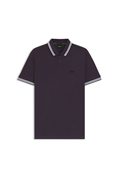 BOSS Pamuk pike kumaştan Paddy polo yaka tişört