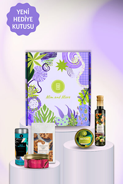 Mim and More Harmony Hediye Kutusu | Saf Matcha – Güllü Lokumlu Türk Kahvesi ...