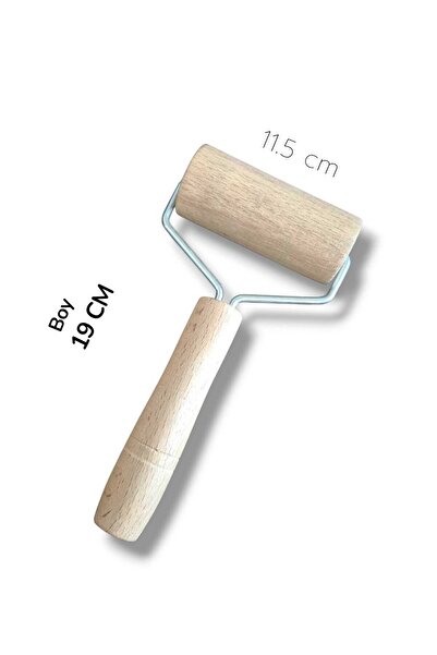 KAVEH Wooden Handle Dough Roller Roller Smooth Rolling Pin Pizza Pastry Roller Roller
