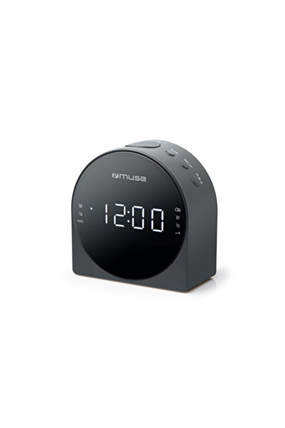 Other Muse | Dual PLL Radio Alarm Clock | M-185CR | AUX in | Black