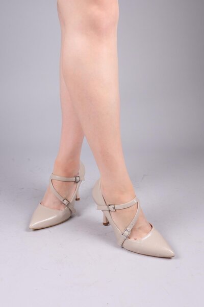 Birikon Cheraw V-Strappy Stiletto Ten