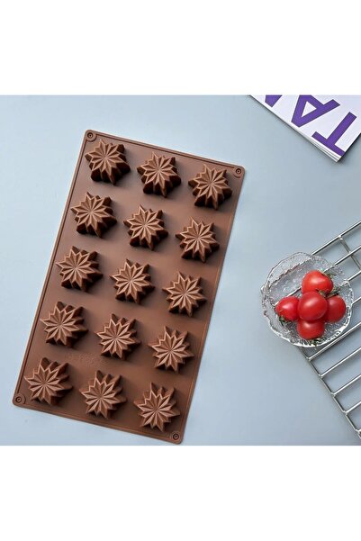 Dharst Silicone mold - Snowflakes - 15 cavities