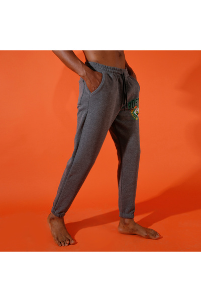 Superbluemexico Unisex Winter Jogger Sweatpants with Elasticated Cuffs