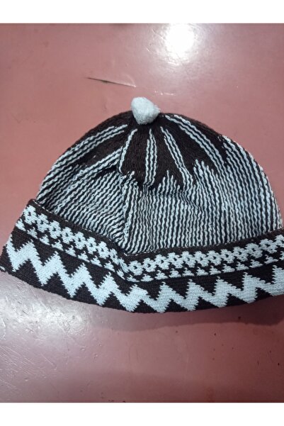 MEŞHUR ŞALVARCI PELİN Two-Color Hajj Ala Takke