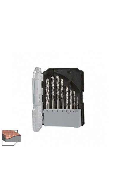 Kendo Set 8 burghie pentru zidarie, 3-10 mm
