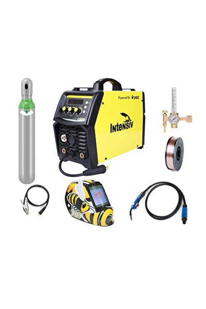 INTENSIV Pachet complet sudura MIG/MAG: MIG 190 Intensiv, 230 V, 180 A, Butel...