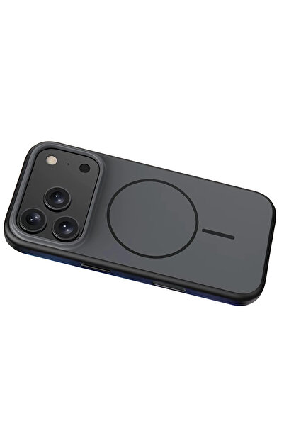 Fuchsia Apple iPhone 17 Pro Max Neva Magsafe Cover - Black