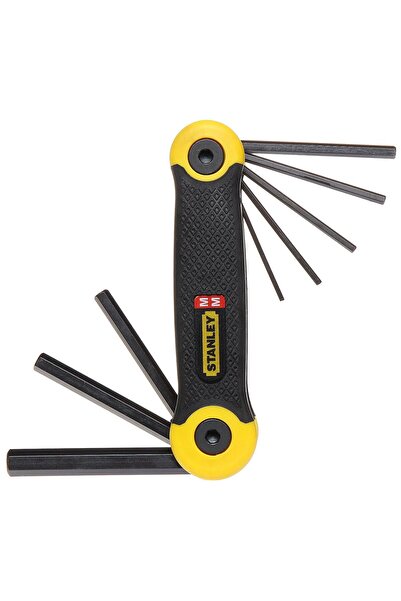 FiSKARS Stanley 2-69-264 Set 8 imbusi pliabili in carcasa 1.5/2/2.5/3/4/5/6/8 mm