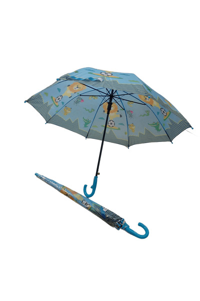 BLUEST SHOP Aslan Desenli Çocuk Şemsiyesi Düdüklü