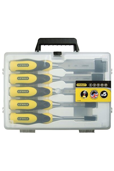 FiSKARS Stanley 2-16-888 Set 5 Dalti pentru lemn Dynagrip, 6/10/15/20/25 mm