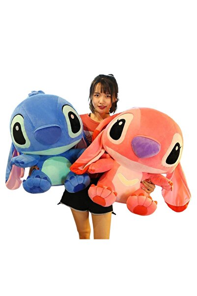 Krista Set de două mascote de pluș Stitch și Angel 65 cm