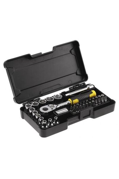 FiSKARS Stanley STMT82672-0 Set tubulare 1/4", 37 piese