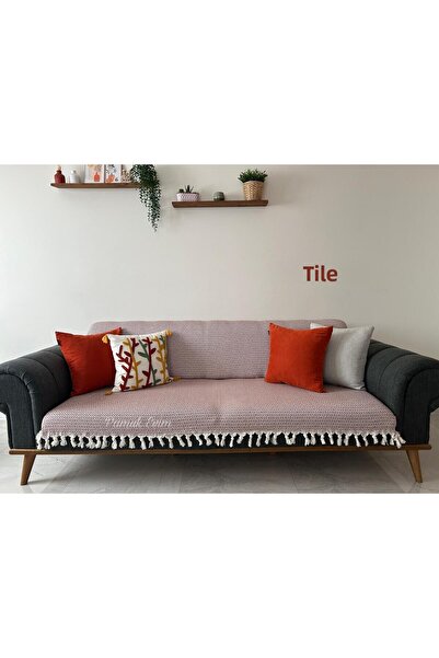 metin tekstil Buldan Sleeveless 170 X 210 Cotton Sofa Cover