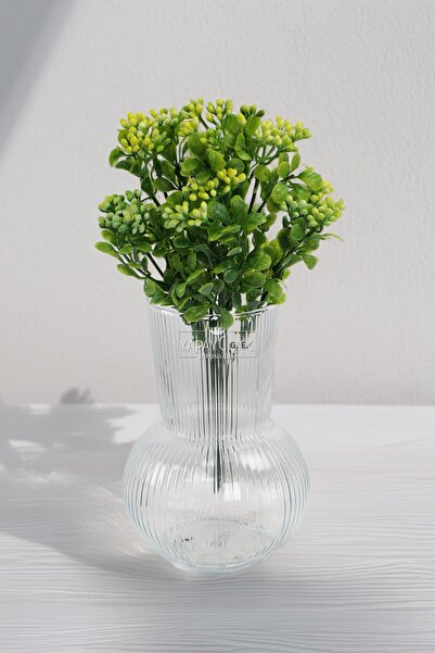 Yapay Çiçek Deposu Artificial Kalanchoe Flower 35 cm Yellow