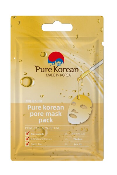 PURE KOREAN Pore Mask Pack Pore Tightening Mask