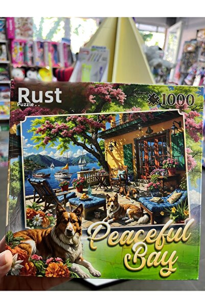 1000 çeşit hediye dünyası Peaceful Bay Themed 1000 Piece Jigsaw Puzzle