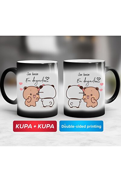 KEMAL İLHAN "You Are My Most Precious Treasure" Bubu Dudu Porcelain Mug