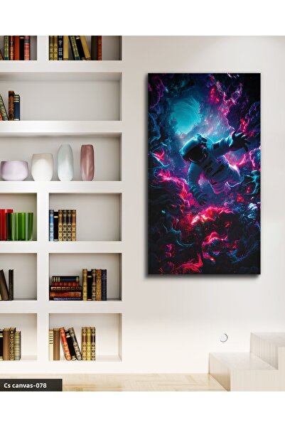 CeSht Astronaut in Space Vacuum One Piece Canvas, Canvas Painting
