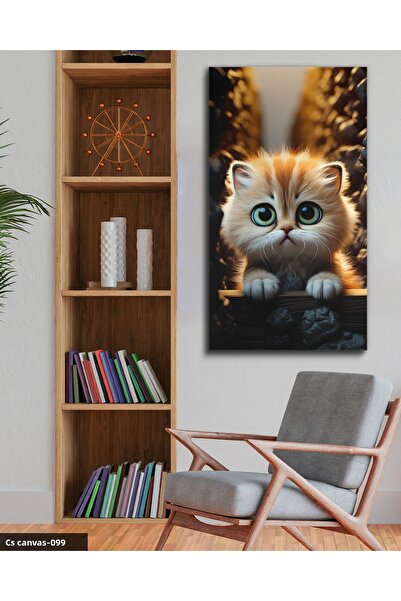 CeSht Cute Cat One Piece Canvas, Canvas Painting