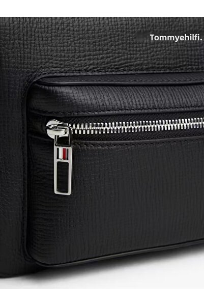 Tommy Hilfiger TH BUSINESS ΔΕΡΜΑΤΙΝΟ CROSSOVER