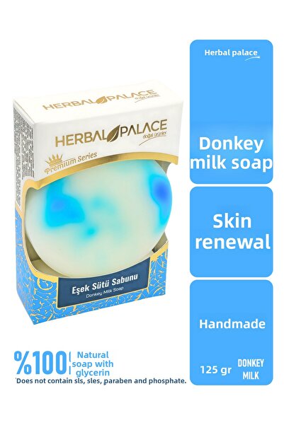 Herbal Palace Donkey Milk Soap - Skin Renewing - Handmade - Glycerin Based