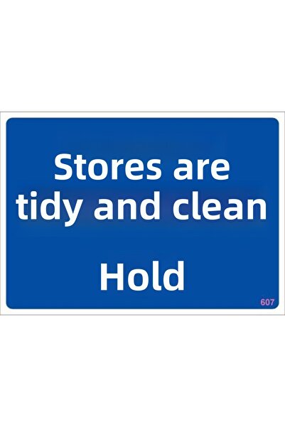 INURA GLOBAL علامة تحذير التخزين 25x35 كود: 607