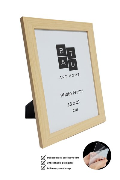 Batu Art Home Κορνίζα φωτογραφιών με προστατευμένο γυαλί πλεξιγκλάς, μπορεί ν...