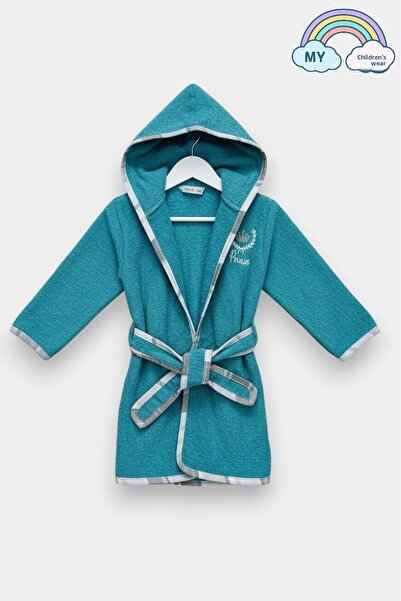 My Kids Wear 6-36 Months Hooded Baby Bathrobe