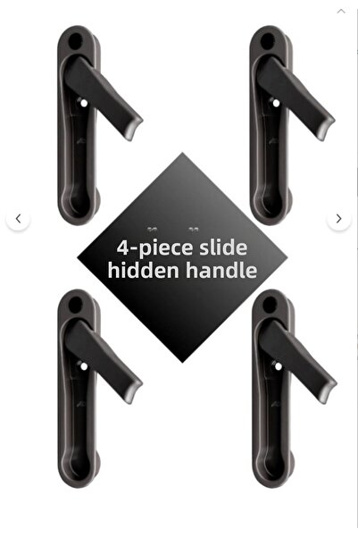 Günalp Pvc Aksesuar 4-Piece Slipping Hidden Arm