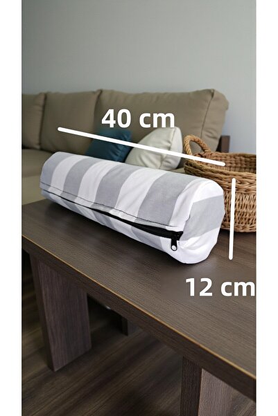 BARERMO 40 cm Cylinder Pillow, Bed Decoration, Bed Throw Pillow, Throw Pillow, Cylinder Throw Pillow, Cylinder Sponge Seat