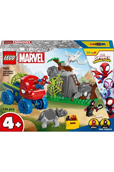 LEGO ® Marvel Spidey And His Amazing Friends 11199 Building Set for 4+ Year Old Kids (136 Pieces)