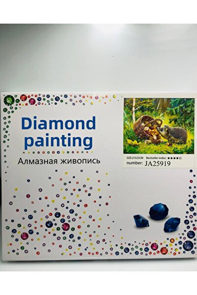 DUCK HOBY 21X25 Beaded Stone Mosaic Diamond Painting for Kids Tapestry Board Painting Picture Bead Puzzle Diamon